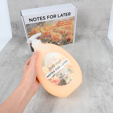 NOTES FOR LATER Bathing Lotion Rich Moisturizing Body Wash for Soft, Hydrated & Refreshed Skin