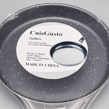 CuisGusto High-Quality Skillet Frying Pan – Durable Non-Stick Cookware for Perfect Cooking