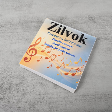 Zilvok Percussion Instruments High Quality Durable Versatile for Musicians