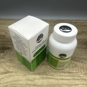 BKC Vitamin and Mineral Supplements – Berry Flavored, Chewable Tablets for Optimal Health
