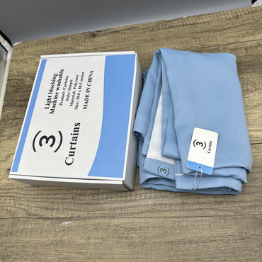 3 Blackout Curtains - Light Blocking Window Drapes for Bedroom and Living Room