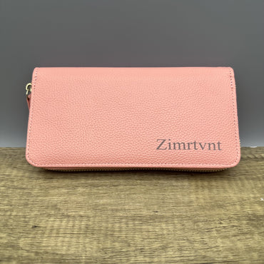 Zimrtvnt Elegant Pocketbooks for Women – Spacious Long Wallet with Multiple Card Slots