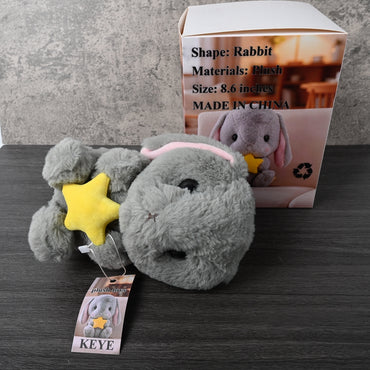 KEYE Rabbit Plush Toys Adorable Soft Huggable Durable Stitching Cute Design for Kids