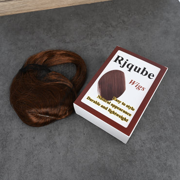 Rjqube Natural‑Look Synthetic Wigs Heat‑Resistant Daily Wear & Cosplay Wigs
