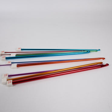 Eoglirie Crochet Hook Set Aluminum Crochet Needles with Stitch Markers Multi-Size Crochet Hooks for DIY Knitting