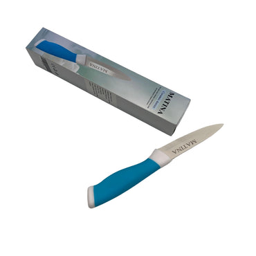 MATINA Ceramic knives White And Blue Silicone Grip Ceramic Blade Minimalist 4cm * 22cm Kitchen Ceramic Knives