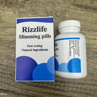 Rizzlife Slimming pills Natural Fat Burner Supplement, Metabolism Booster & Appetite Suppressant for Men & Women