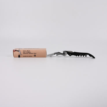 Zzzhouzhizuo Seahorse Wine Openers Multifunctional Bottle Opener Stainless Steel Black Wine Openers Decorative Bar Tool