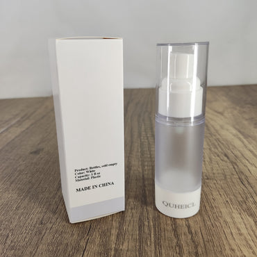 QUHEICL Empty 1 fl oz White Cosmetic Sample Bottles, sold empty - Durable, Travel-Friendly, Easy to Refill