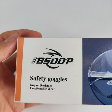 BSDDP Premium ANSI-Certified Anti-Dust Safety Goggles with Adjustable Straps Eye Protection