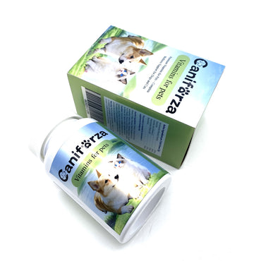 Caniforza Vitamins for pets-Daily Supplement Support for Dogs, Cats, and Small Animals