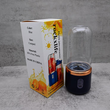 rockxlife Electric Juice Extractors: Portable USB Rechargeable Mini Blender for Smoothies and Fresh Juice
