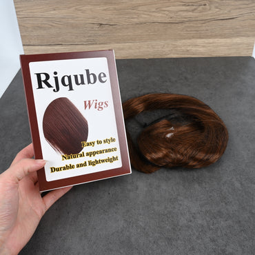 Rjqube Natural‑Look Synthetic Wigs Heat‑Resistant Daily Wear & Cosplay Wigs