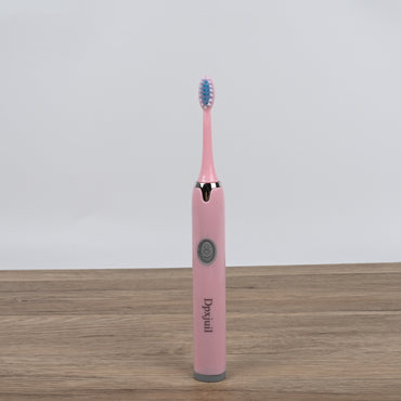 Dpxjuil Pink Waterproof Sonic Electric Toothbrushes Advanced Cleaning Electric Toothbrushes with Multiple Modes