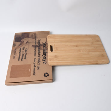 yezifafayaye Natural Bamboo Chopping Boards For Kitchen Use Premium Wooden Cutting Board