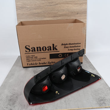 Sanoak Universal Vehicle Brake Lights High‑Visibility LED Brake Lights, Weather‑Resistant & Easy to Install