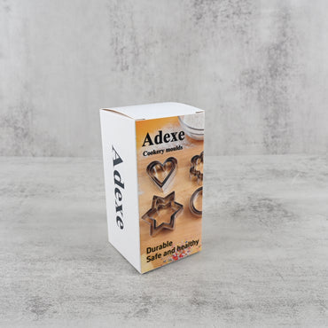 Adexe Cookery Moulds Stainless Steel Durable Lightweight Easy Clean for Baking and Cooking Kitchen Essential
