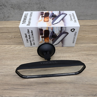 YIMOFUL Car Rearview Mirrors Interior Wide Angle Mirror with 360 Degree Rotation and Suction Cup Mount
