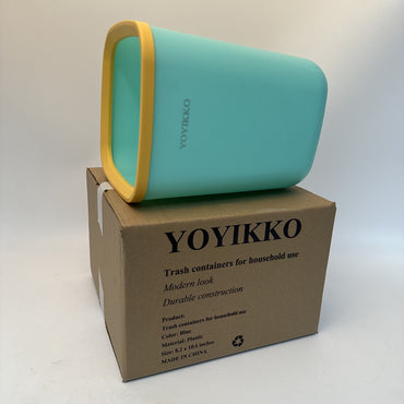 YOYIKKO Modern Square Trash Containers for Household Use Kitchen Bathroom Office Home Waste Bins Storage Organization
