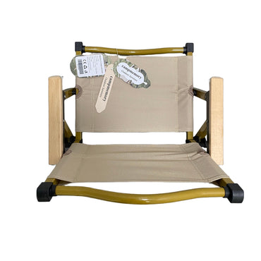 campmemory Outdoor furniture Khaki Reinforced Bracket 43cm * 43cm * 38cm * 72cm Folding Camping Outdoor Furniture