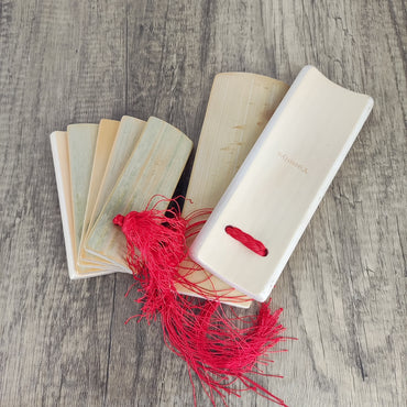 Yuemiya Natural Bamboo Clapper - Lightweight, Portable Rhythm Instrument for Performances & Musical Education