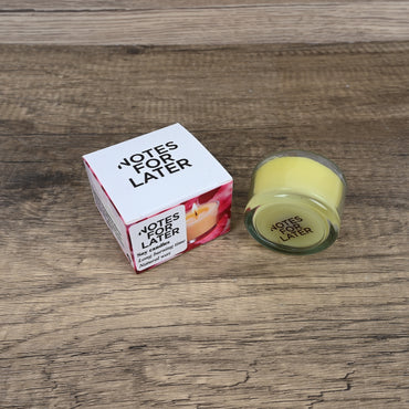 NOTES FOR LATER Osmanthus Scented Soy Candle Natural Long-Lasting Aromatherapy Candle in Yellow