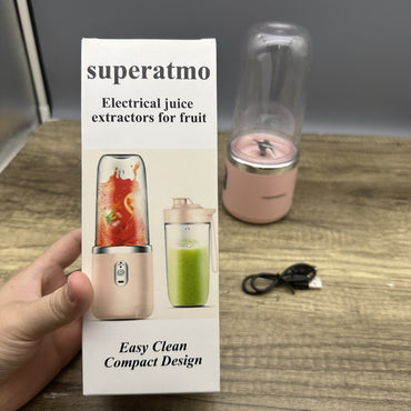 superatmo Electrical Juice Extractors for Fruit – Portable Blender for Fresh Juices & Smoothies