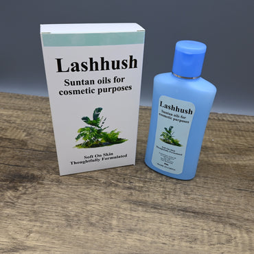 Lashhush Premium Suntan Oils for Cosmetic Purposes - Hydrating Pearl & Aloe Vera Formula