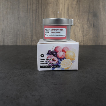 NOTES FOR LATER Drunken Chang'an Soy Massage Candles for Cosmetic Purposes Low-Temperature Melt Massage Oil Candle