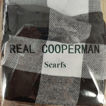 REAL COOPERMAN Versatile Unisex Scarf - Soft Acrylic for Comfort and Warmth