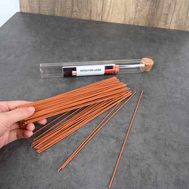 NOTES FOR LATER Lemon Flower Incense Sticks Refreshing Citrus Aromatherapy Incense for Relaxation