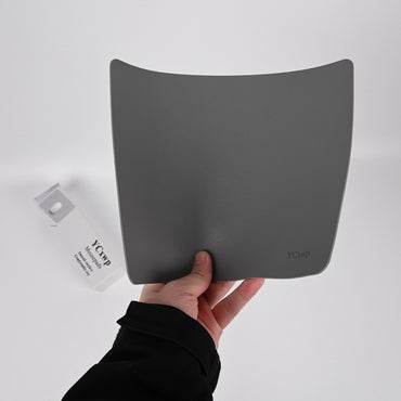 YCxwp Professional Gray Mousepads Precision Tracking Surface Large Mousepads for Office and Gaming