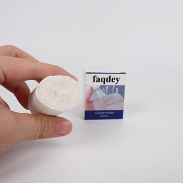 faqdey Medical Surgical Bandages Sterile Gauze Surgical Bandages for Wound Care and First Aid