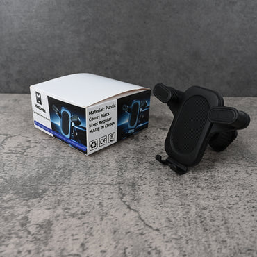 Motovox Universal Car Air Vent Phone Holder Mount - Rotating Clip Stand for Smartphone Navigation with Textured Grip