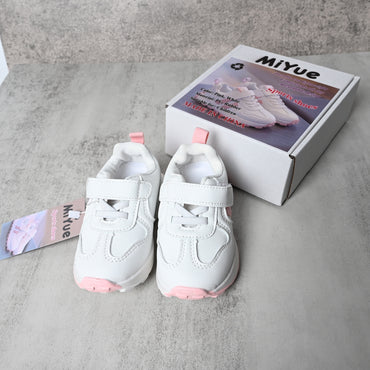 MiYue Children's Lightweight Athletic Shoes Breathable Flexible Sports Sneakers for Kids