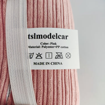 tslmodelcar Car Neck Pillow - Comfortable Pink Neck Support for Long Journeys