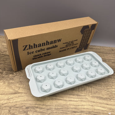 Zhhanhanw Premium Ice Cube Molds: Revolutionize Your Beverage Experience with Effortless Ice Creation