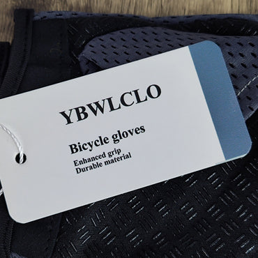 YBWLCLO Black Lycra Cycling Gloves | Medium Size | Comfortable & Durable