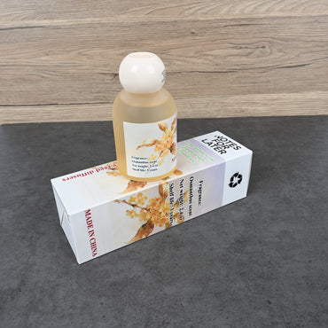 NOTES FOR LATER Gardenia Scented Reed Diffuser Yellow Flameless Home & Car Air Fragrance Diffuser