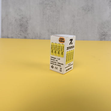 Z ZETATECH High-Performance AA Batteries for Everyday Devices, Long-Lasting Power with Eco-Friendly Design