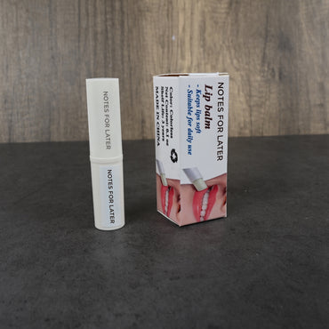 NOTES FOR LATER Vaseline Lip Balm Colorless & Odorless Daily Moisturizing Balm for Dry Lips