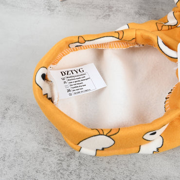 DZTYG Small Dog Clothing Soft Polyester Pet Apparel Warm Stylish Outfit