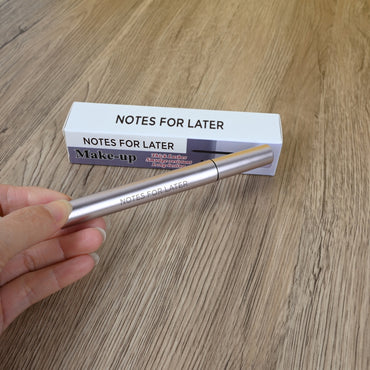 NOTES FOR LATER Brown Volumizing Make-up Mascara Smudge-Proof & Waterproof Lengthening Mascara for Natural to Bold Lash Looks