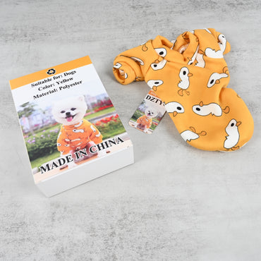 DZTYG Small Dog Clothing Soft Polyester Pet Apparel Warm Stylish Outfit