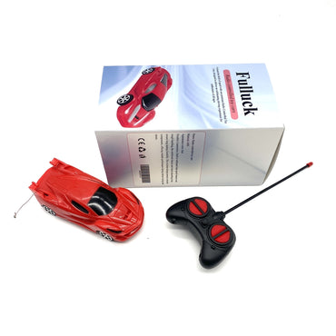 Fulluck Radio controlled toy cars Red ABS Reinforced Chassis Shock Absorbing Body High Speed Impact Resistant Reliable Racing Stunt Radio Controlled Toy Cars