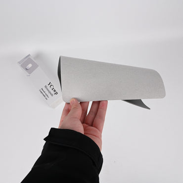 YCxwp Professional Gray Mousepads Precision Tracking Surface Large Mousepads for Office and Gaming