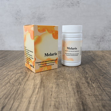 Melaris Vitamin and Mineral Supplements, 1000 mcg, High Potency Cyanocobalamin Tablets, Energy & Nervous System Support