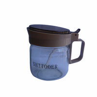 SHTTOOER Kitchen Cruets 21.5 OZ Automatic Flip Oil Dispenser Bottle