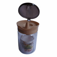 SHTTOOER Kitchen Cruets 21.5 OZ Automatic Flip Oil Dispenser Bottle