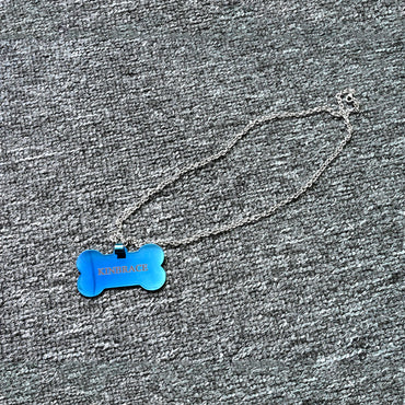 Kinbrace Pendant Necklace Blue